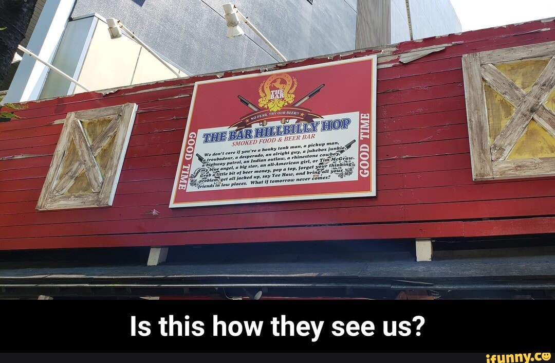 Is this how they see us? - Is this how they see us?