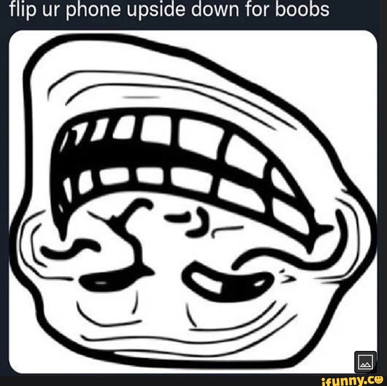 Boobs Upside Down