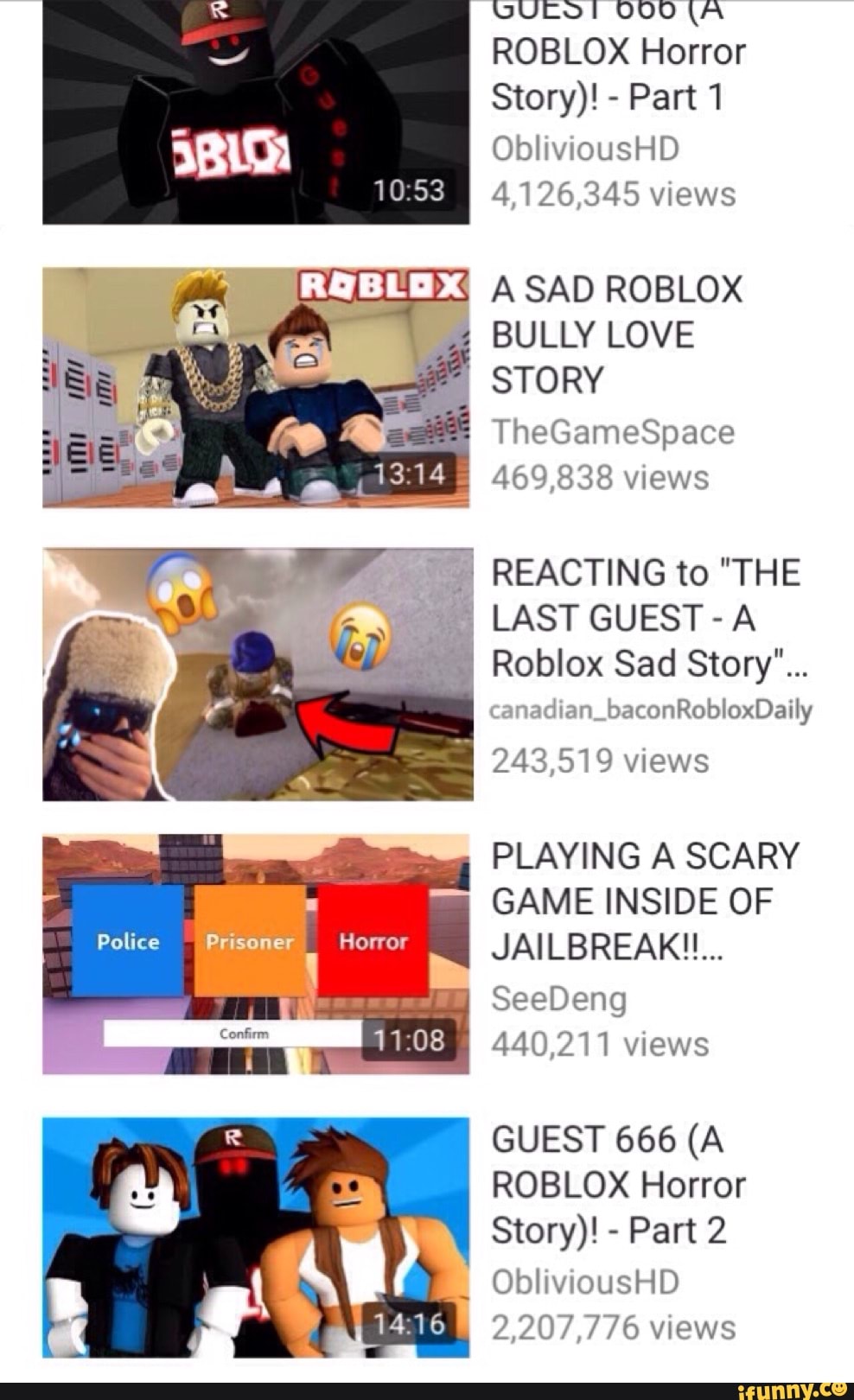 Roblox Story Part 2 Bully
