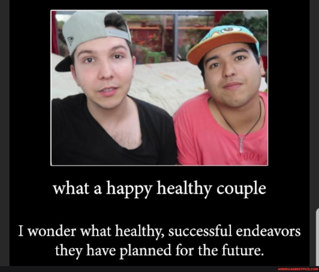 what a happy healthy couple
I wonder what healthy, successful endeavors they have planned for the future.