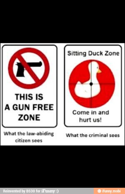 Sitting Duck Zone
ZONE
rats)
What the law-abiding What the criminal