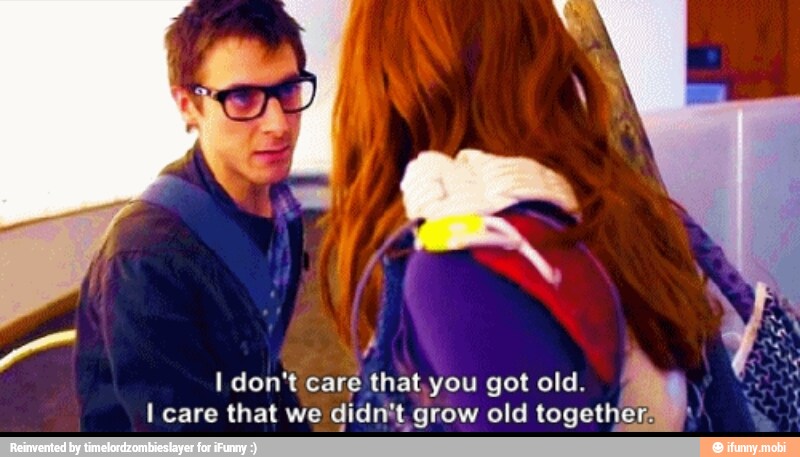 I don't care that,you got old.
I care that we didn't grow old together: