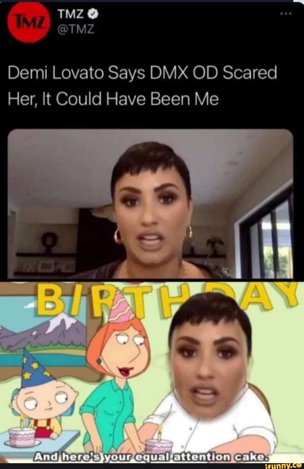 Demi Lovato Says DMX OD Scared
Her, It Could Have Been Me
We
We Extention