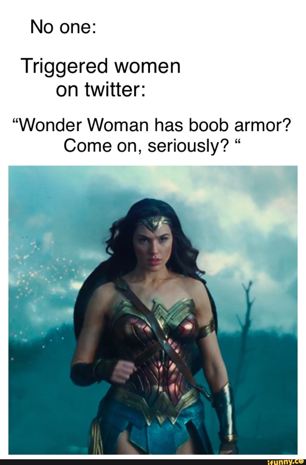 Wonder Woman Boobs.