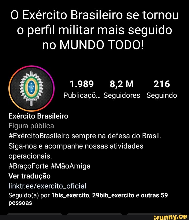 Memes De Imagem 1To0qBv0A Por Exercito_Brasileiro: 1 Comentário - )