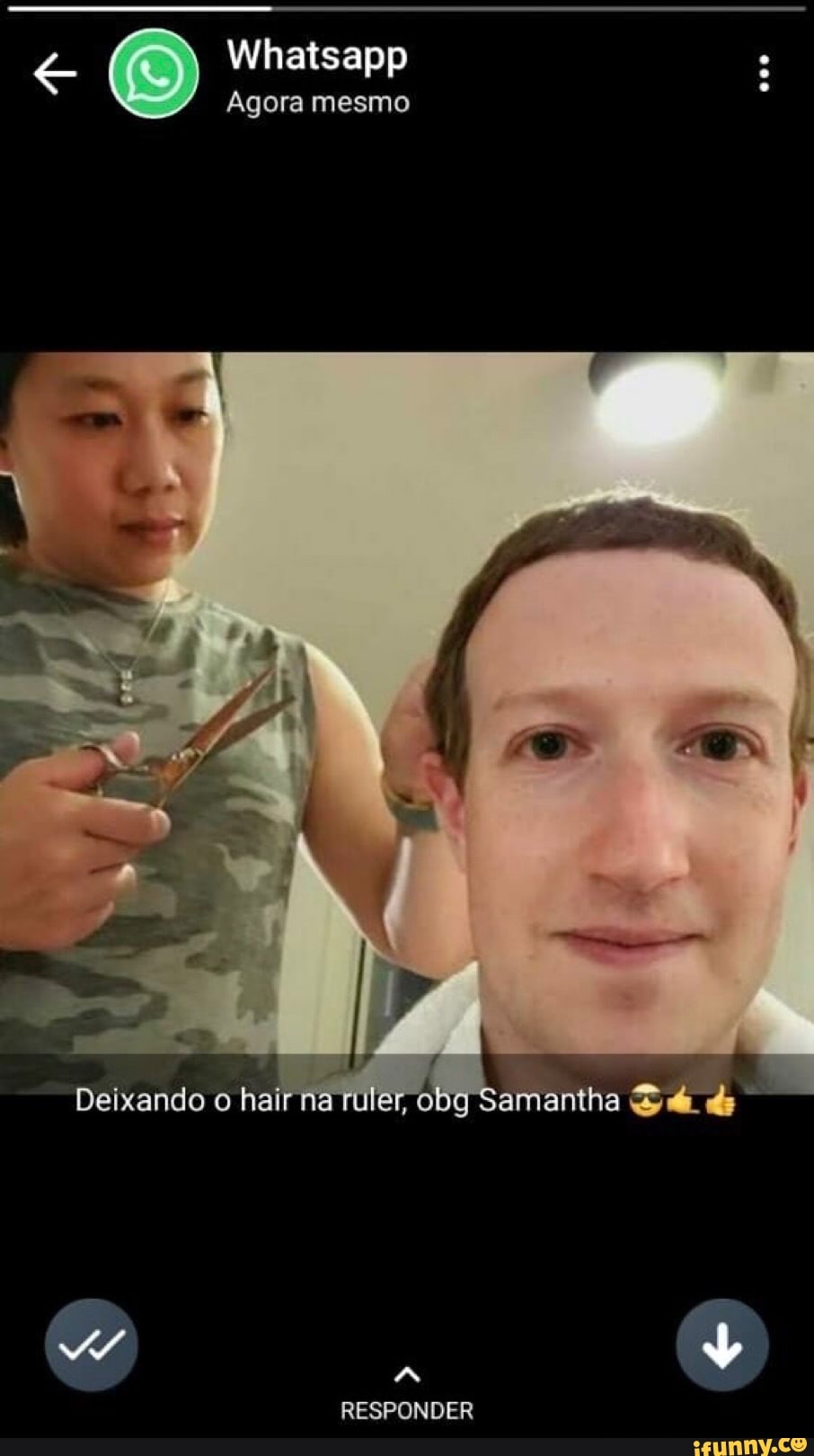 Whatsapp
Agora mesmo
Deixando o hairnavoler Samantha
RESPONDER