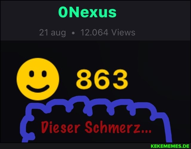 21 aug 12.064 Views
Dieser Schmerz...