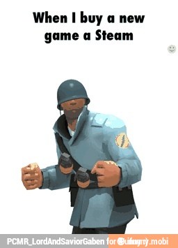 When I buy a new
game a Steam