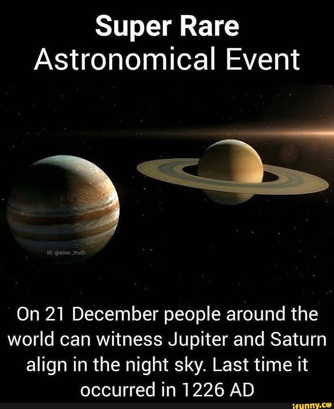 Super Rare Astronomical Event On 21 December people around the world