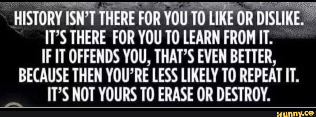 history-isn-t-there-for-you-to-like-or-dislike-it-s-there-for-you-to