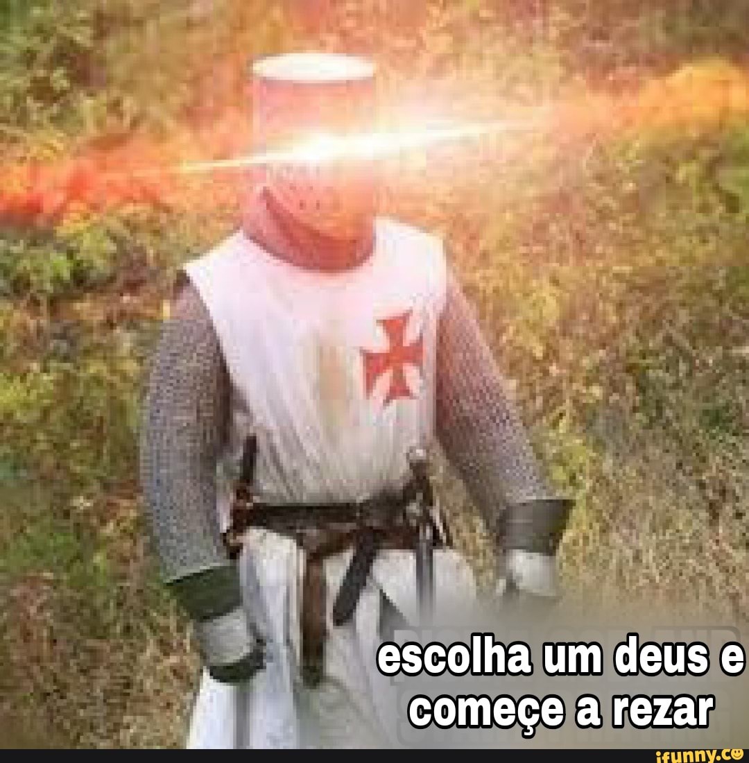 escolha um deus e começe a rezar