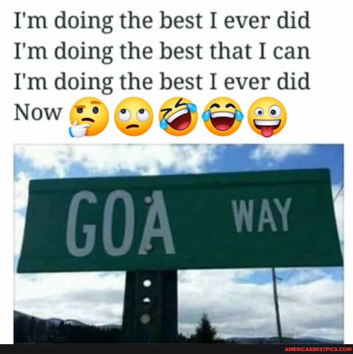 I'm doing the best I ever did
I'm doing the best that I can
I'm doing the best I ever did
Now ve oe Voo