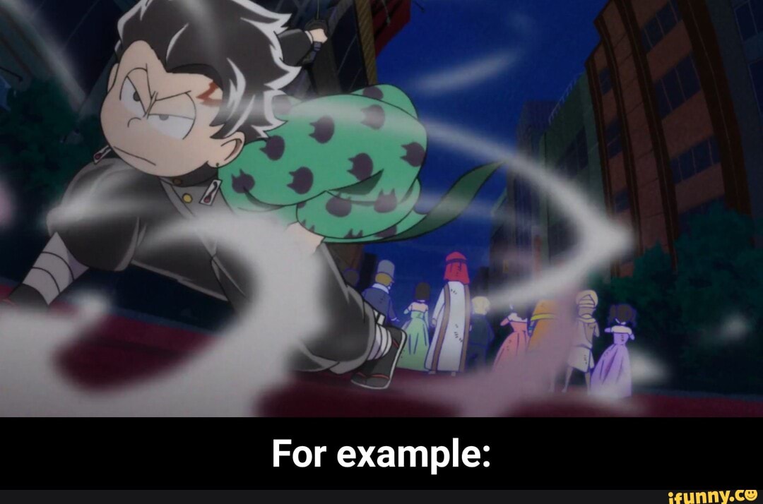 For example: - For example: