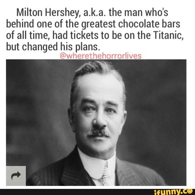 Milton Hershey, a.k.a. the man who's behind one of the greatest ...