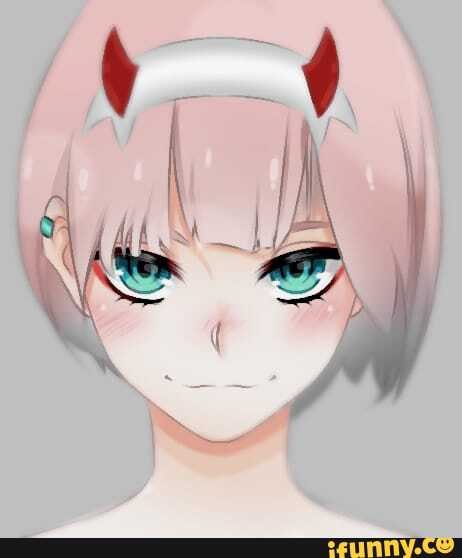 anime, fanart, drawings, darling_in_the_franxx, zerotwo