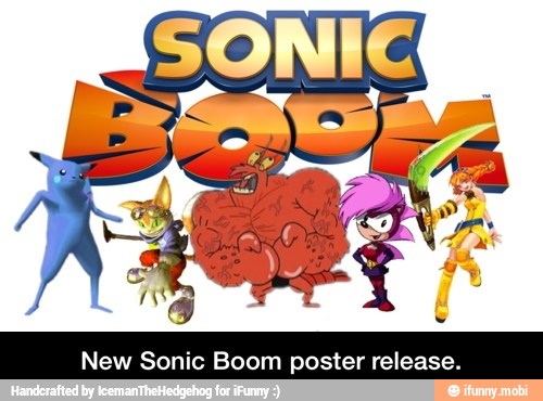 New Sonic Boom poster release. - New Sonic Boom poster release.