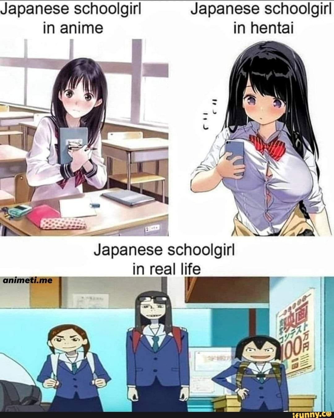 Japanese Schoolgirl Japanese Schoolgirl In Anime In Hentai Japanese Schoolgirl In Real Life Ss 