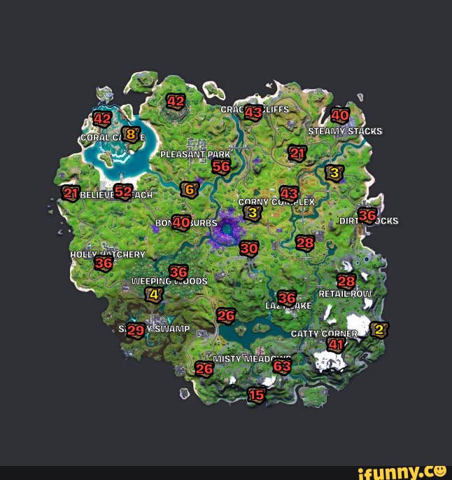 Fortnite Chapter 2 Season 7 Chest spawns iFunny