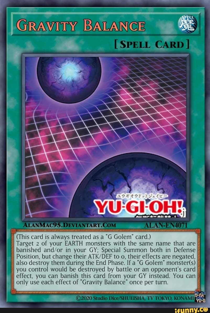 [GRAVITY BAEANCE (SPELL CARD] UK ALARIMACOS is card is always treated ...