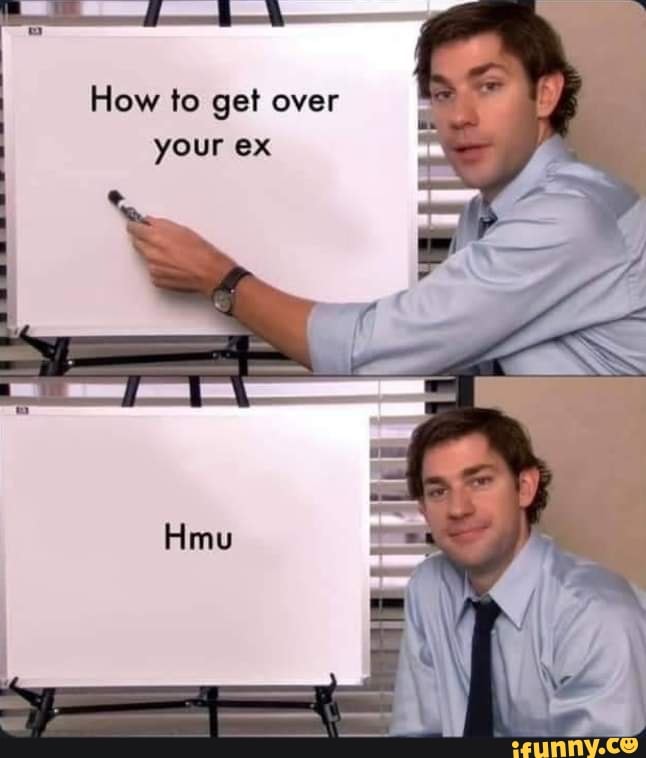 How to get over
your ex