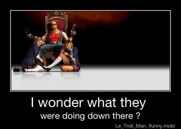 I wonder what they
were doing down there - I wonder what they
were doing down there ?