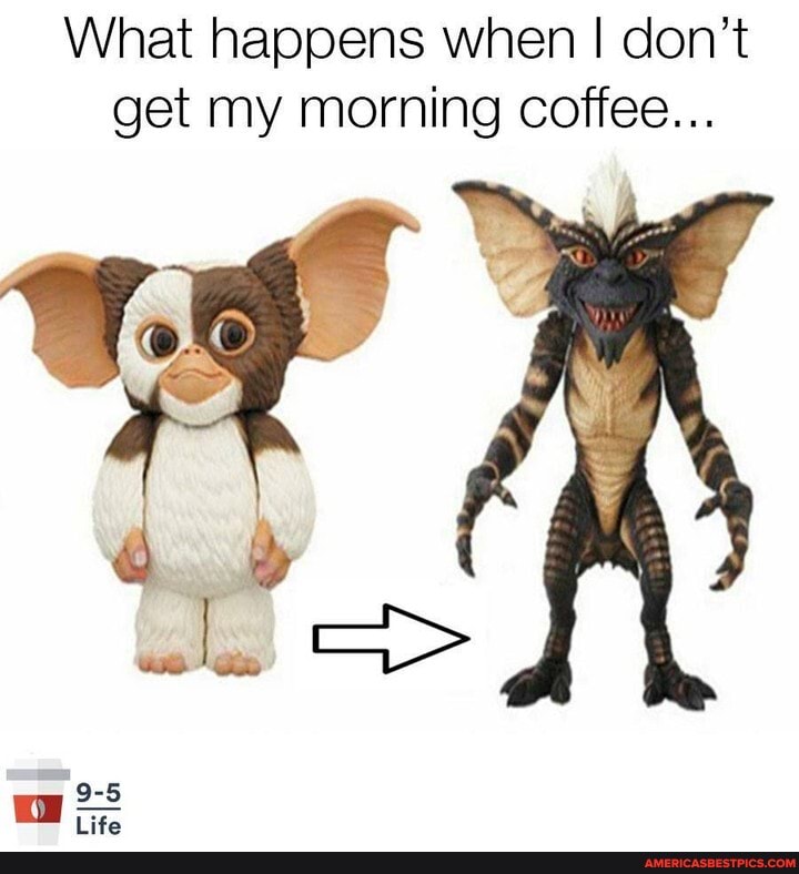 What happens when I don't get my morning coffee...