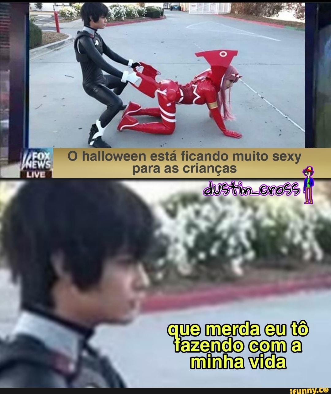 O halloween está ficando muito sexy para as crianças
que CUtO)
Comial minha