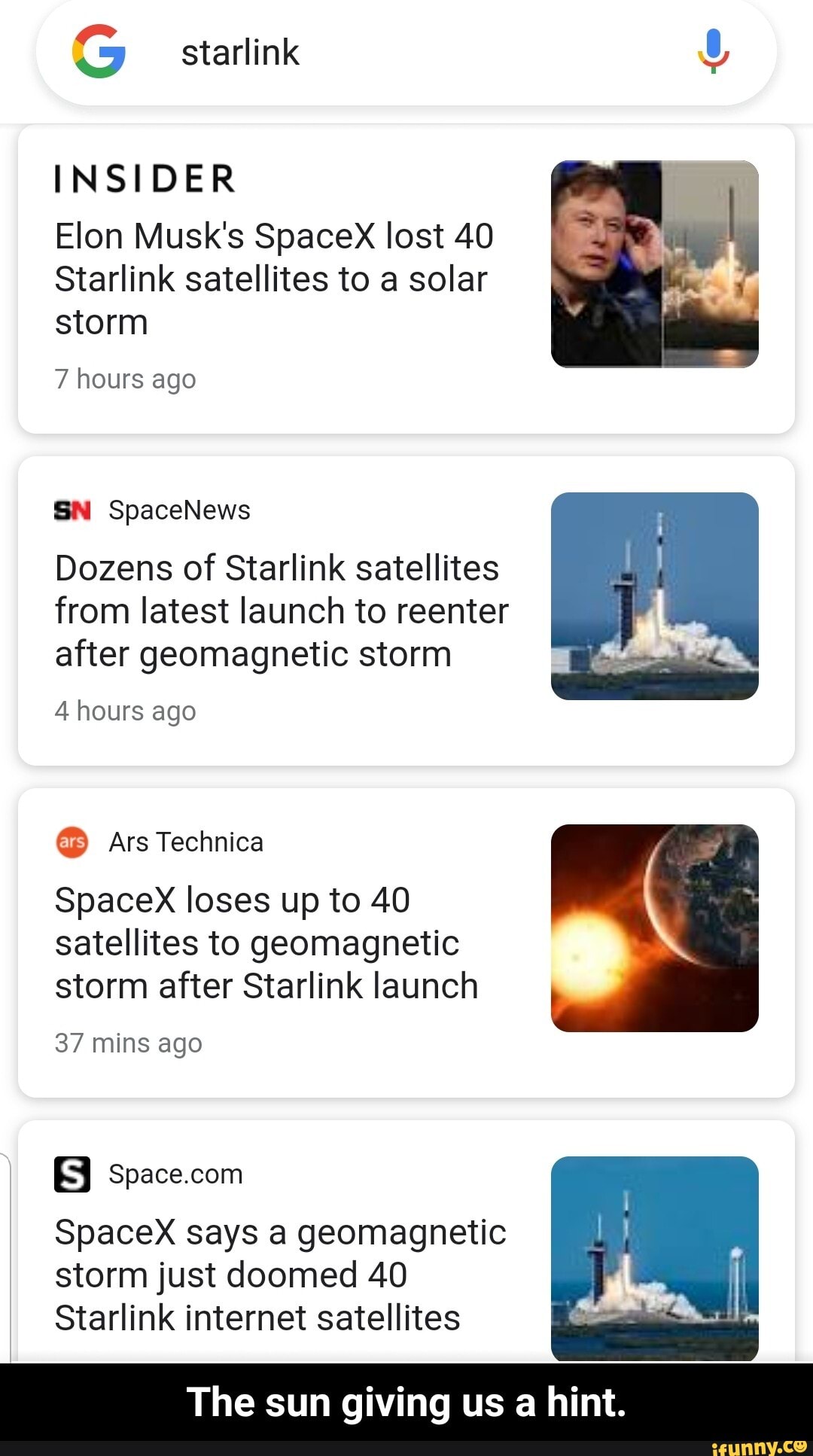 Spacex Loses 40 Of 49 Starlink Satellites Due To Geomagnetic Storm – BYAMJ