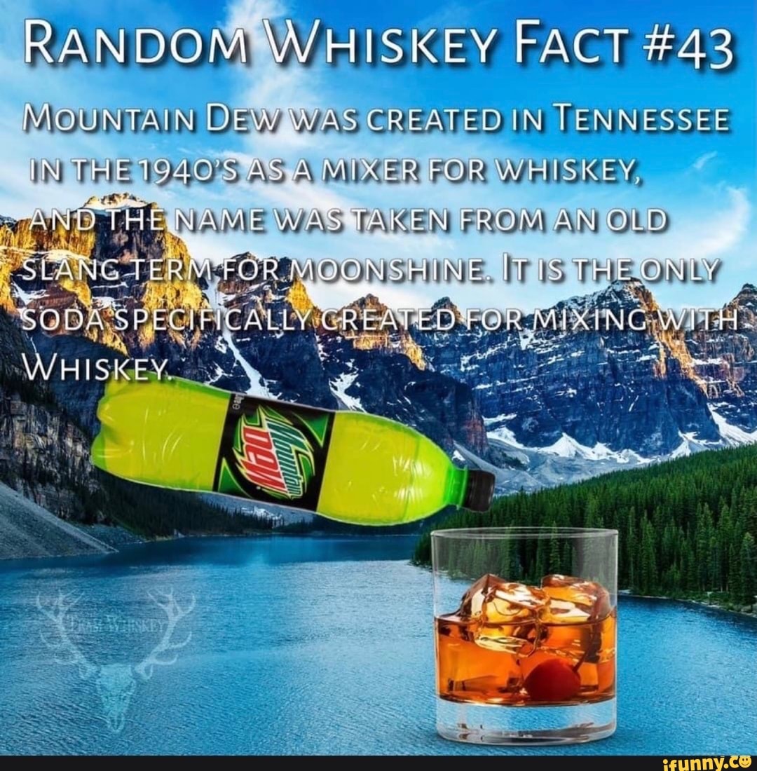 RANDOM WHISKEY FACT 43 MOU NT Cie AUS aS CRE IN THE S AS A MISER FOR GA SK THE NAME WAS TAKEN
