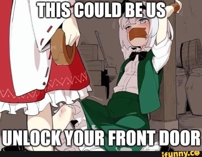 THIS COULD BE
-af) .
UNLOCK YOUR FRONT, DOOR