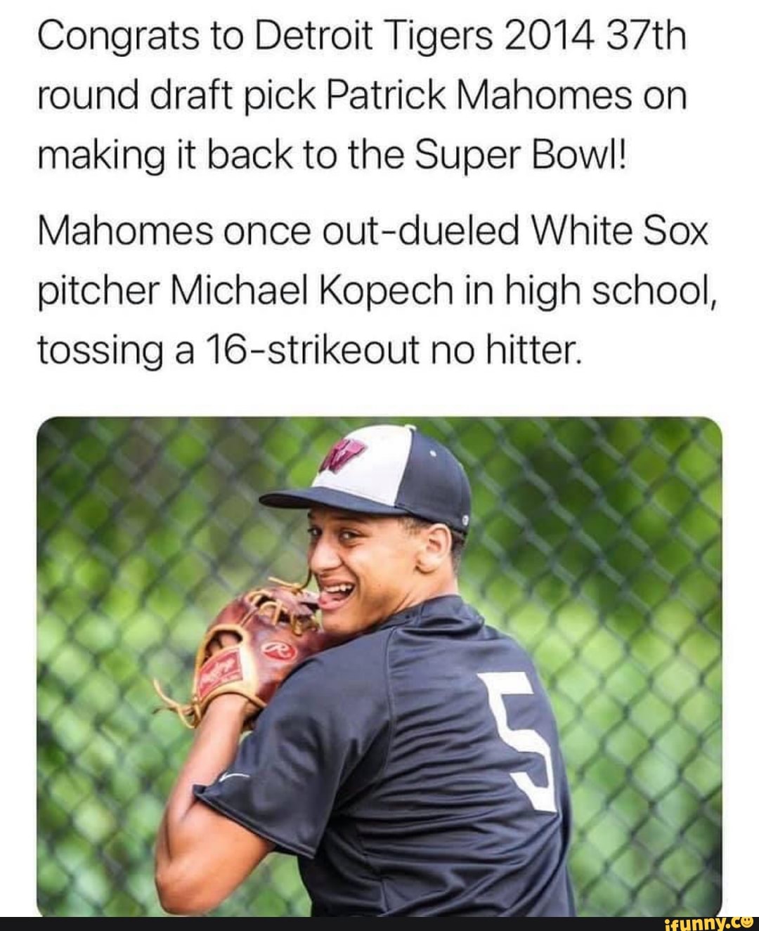 Patrick Mahomes Should Have Signed With The Detroit Tigers In 2014