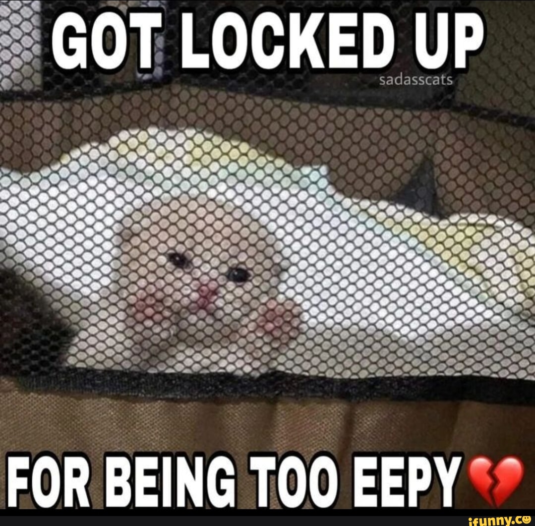 Got Locked Up For Being Too Eepy Ifunny