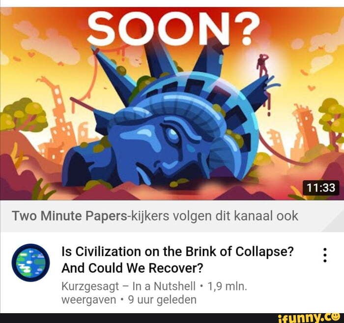 Two minute papers kijkers volgen clit kanaal ook is civilization on the