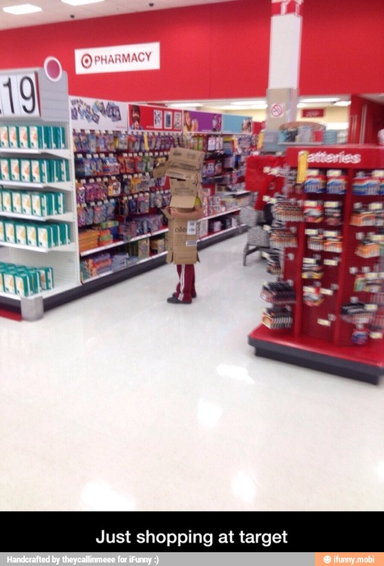 Just shopping at target - Just shopping at target