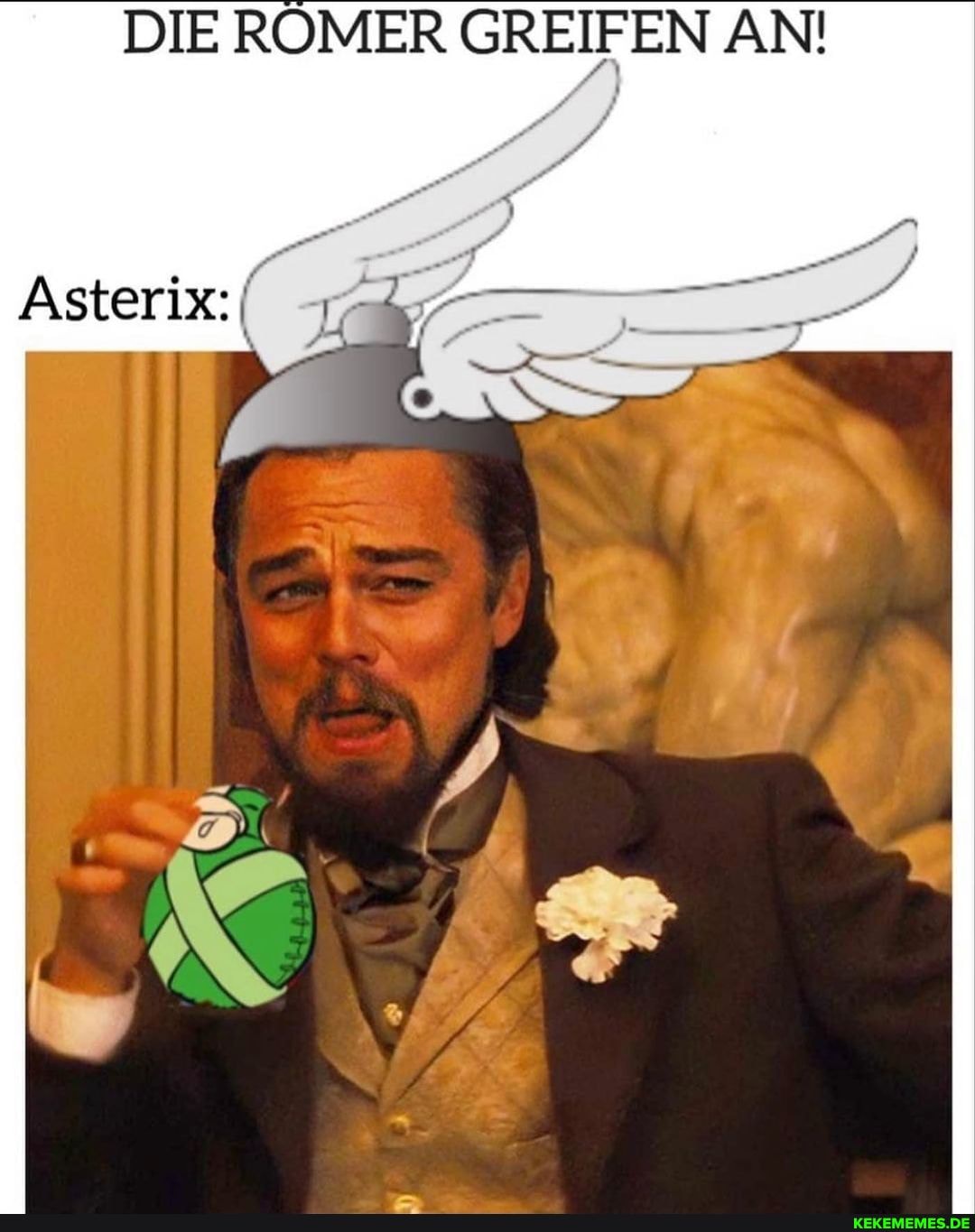 DIE ROMER GREIFEN AN!
Asterix: