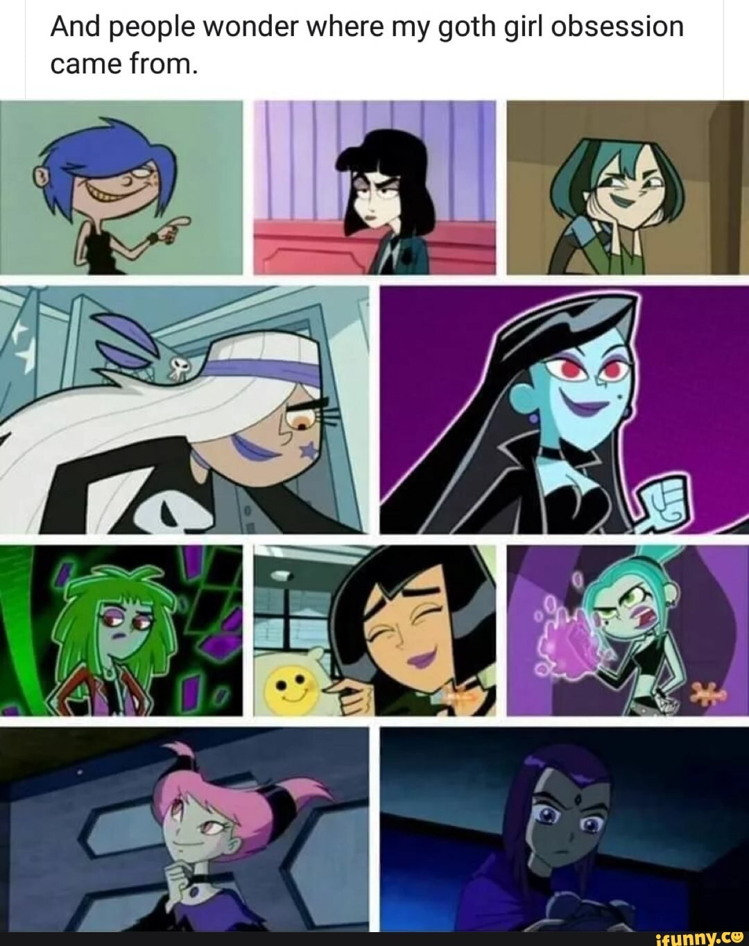 And people wonder where my goth girl obsession came from. 