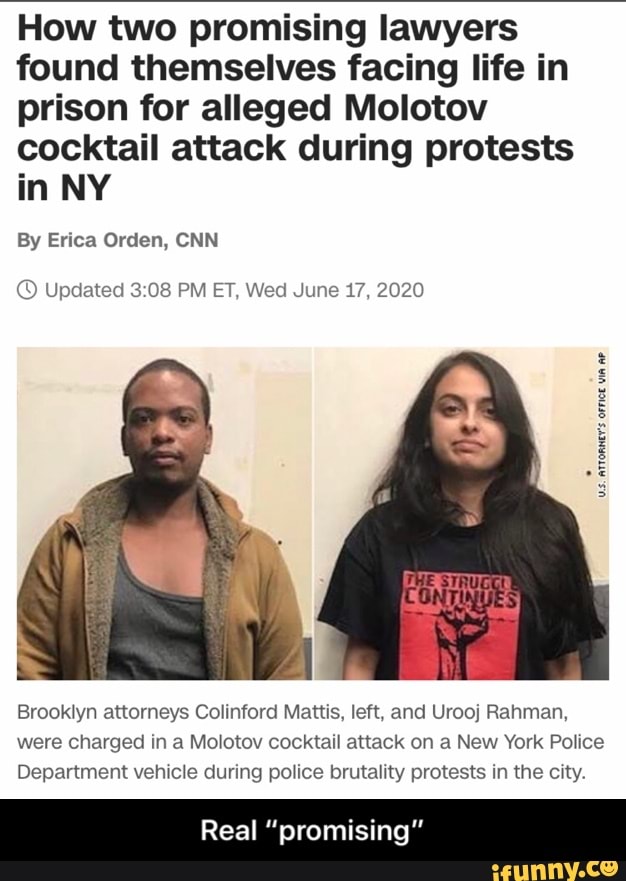 How two promising lawyers found themselves facing life in prison for