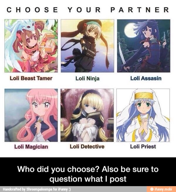 CHOOSE YOUR PARTNER Loli Beast Tamer Loli Ninja mae E net x Loli ...