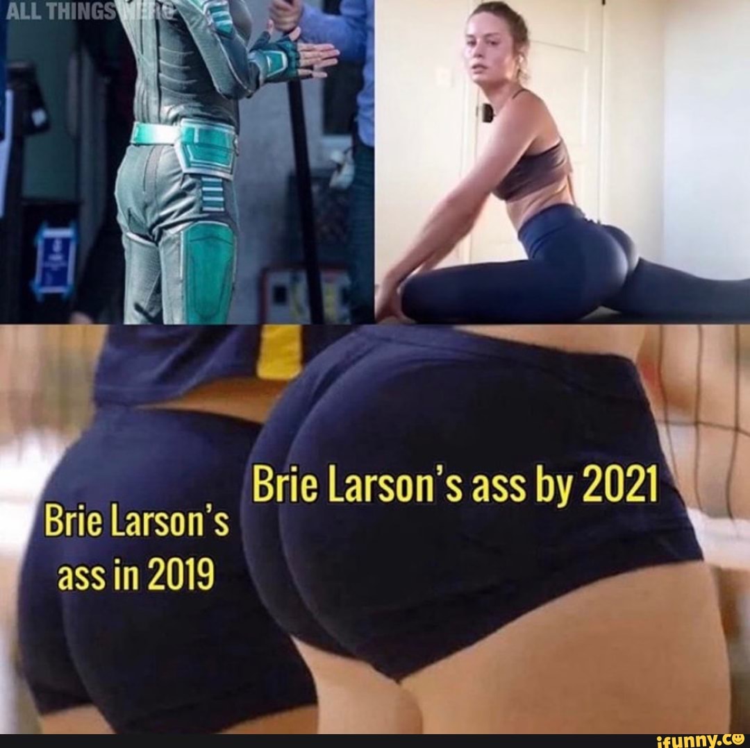 Ass brie larson Workout Ass