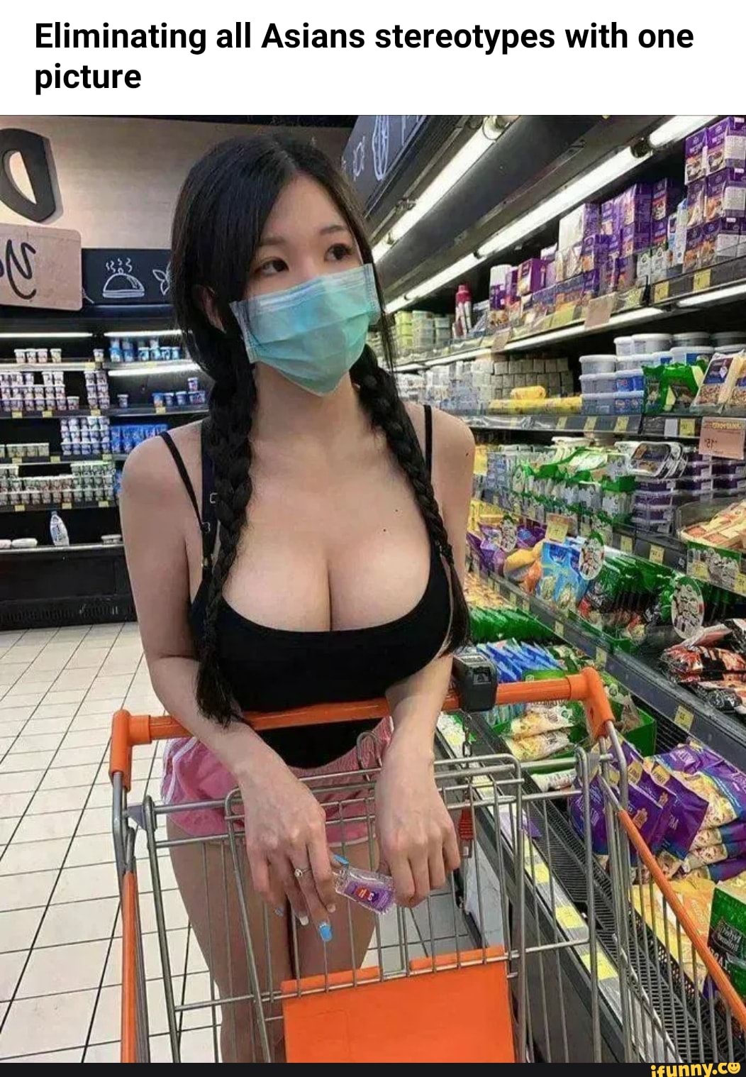 Eliminating all Asians stereotypes with one
picture