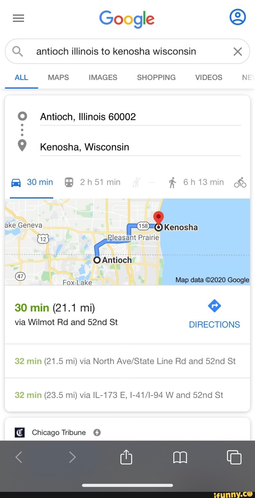= Google Q. antioch illinois to kenosha wisconsin ALL MAPS IMAGES