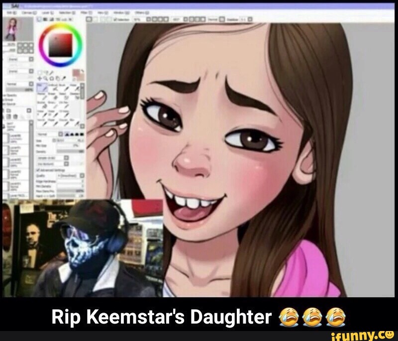 Rip Keemstar's Daughter QQQ.