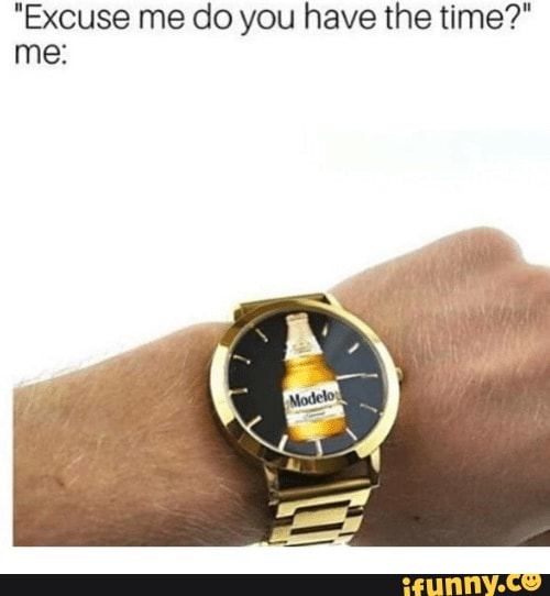 Excuse me do you have the time?