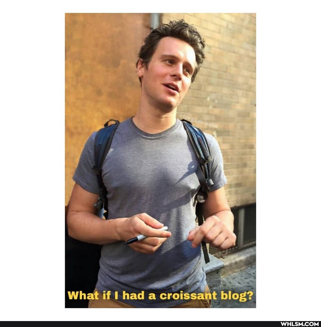 What if had a croissant blog?