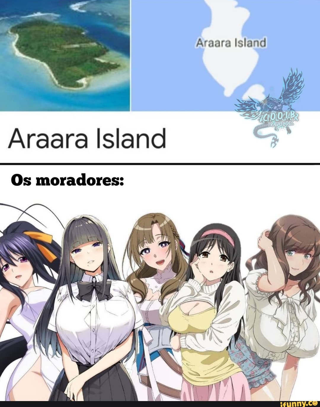 Araara Island
Araara Island
Os moradores: