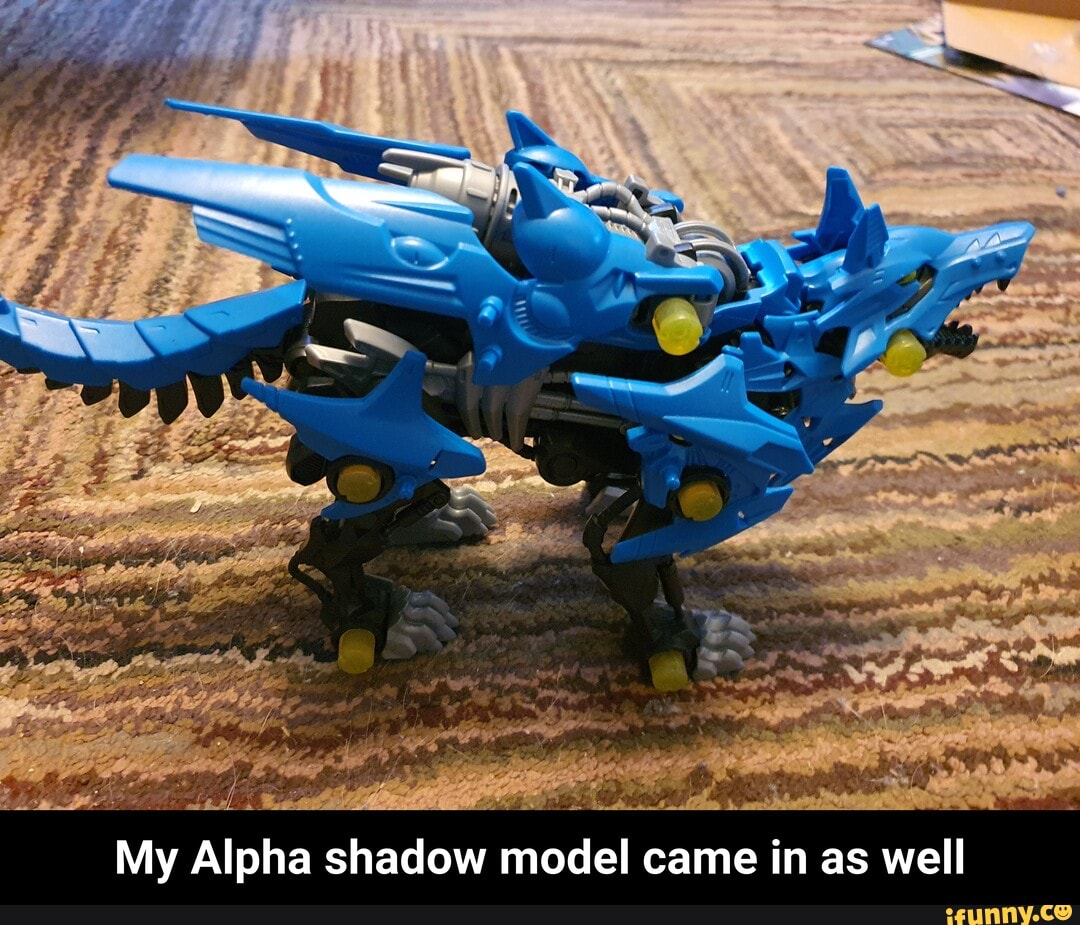My Alpha shadow model came in as well
ad - My Alpha shadow model came in as well