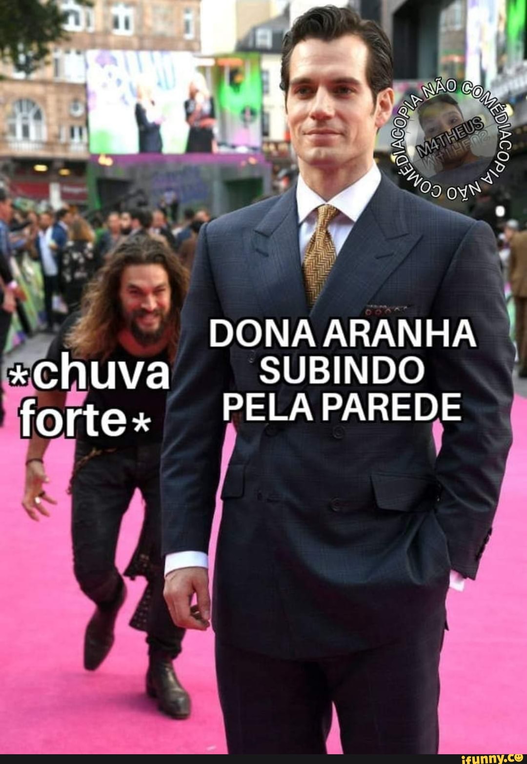 DONA ARANHA
*Chuva SUBINDO PELA PAREDE