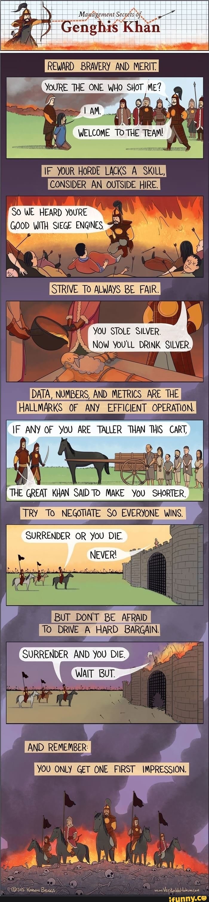 REWARD BRAVERY AND MERIT:
I ouRE THE ONE WHO
SHOT me?
IF YOUR HORDE LACKS A SKILL,
CONSIDER AN OUTSIDE HIRE.
F'So WE HEARD
GOOD WITH SIEGE ENGINES
DATA, NUMBERS, AND METRICS ARE THE
HALLMARKS OF ANY EFFICIENT OPERATION.