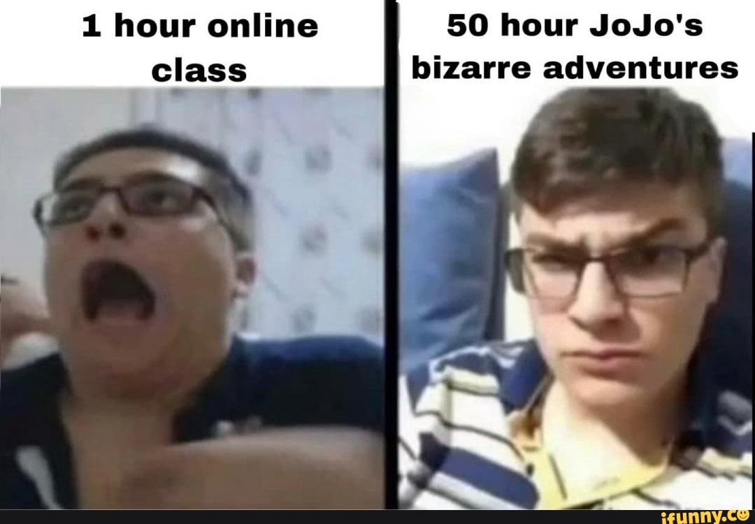 1 hour online 50 hour JoJo's class bizarre adventures