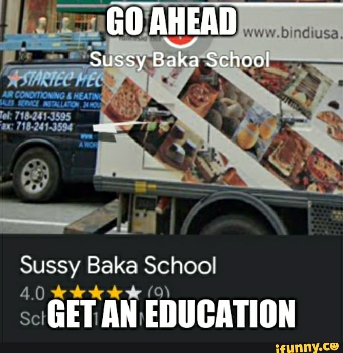 sussy baka school?
